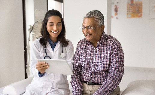 Old care support