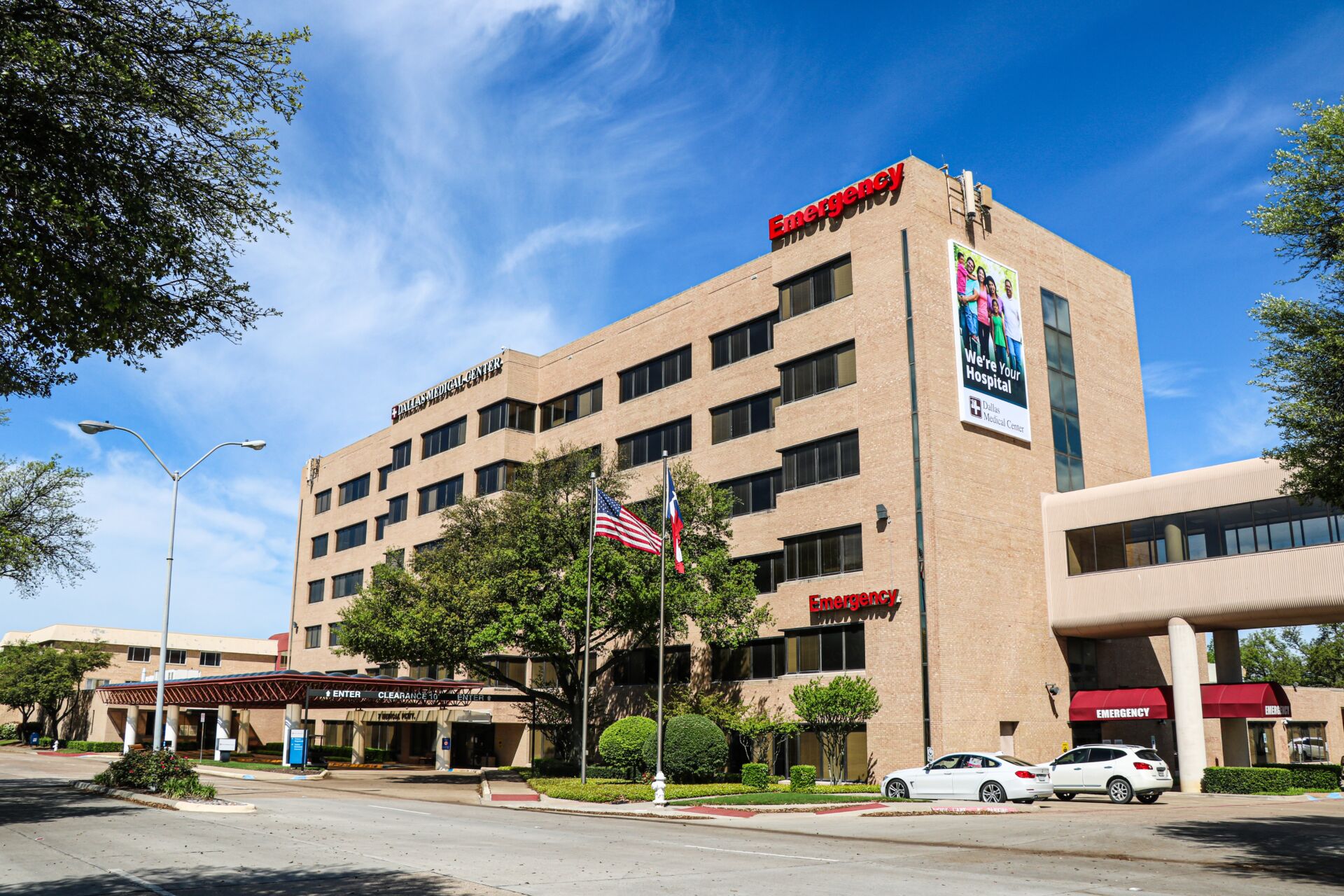 Outside of Texas Prostate Center building
